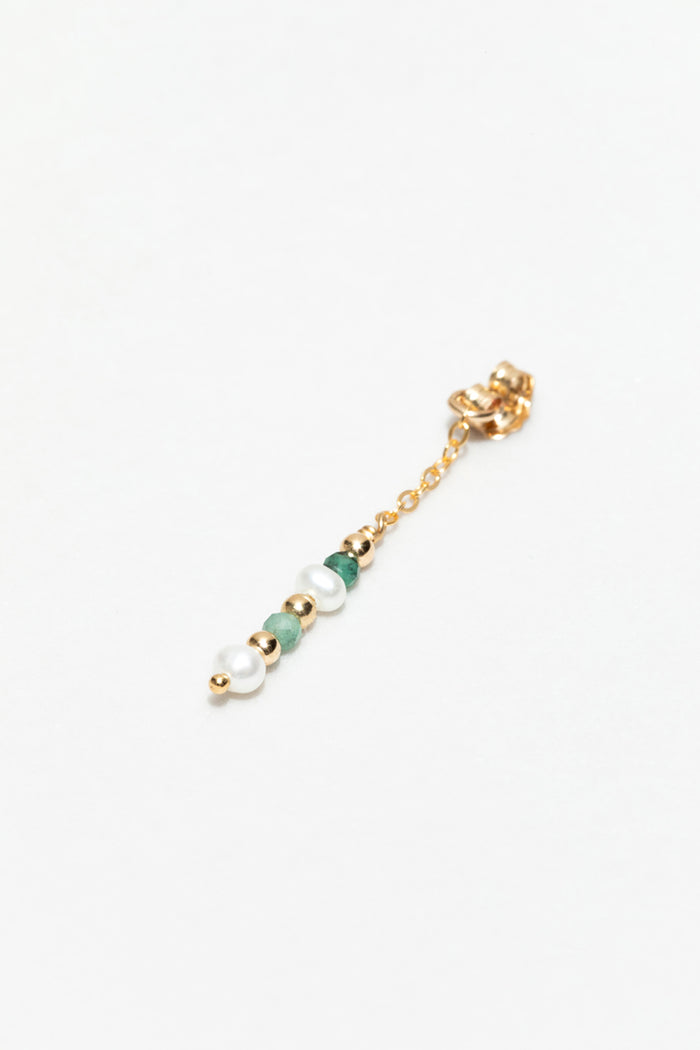 yay paris Ella Clasp - Emerald