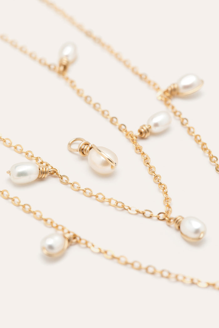 Yay Paris Entwined Pendant - Cultured Pearl