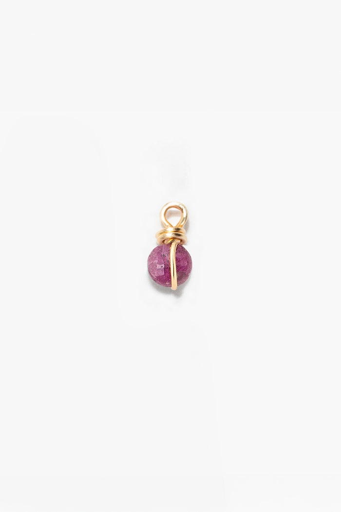 yay paris Entwined Pendant - Ruby