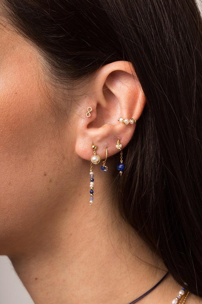 Yay Paris Fake Wave Piercing - Cultured Pearls