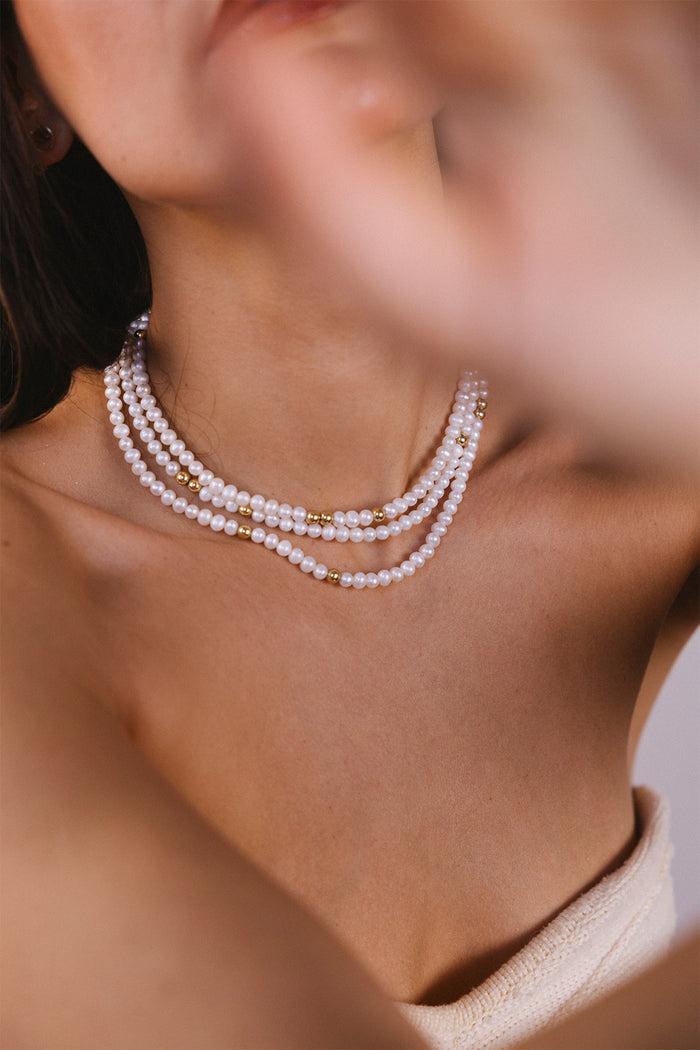 Yay Paris Grace Necklace - Cultured Pearl