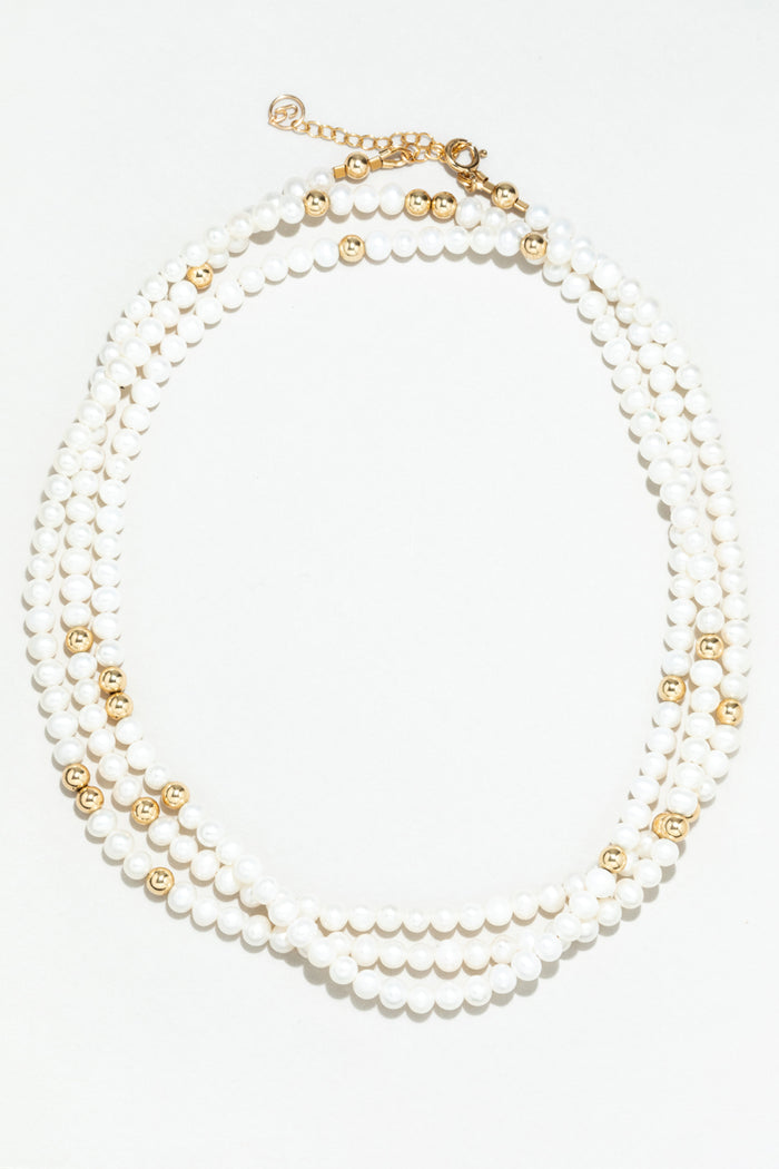 yay paris Grace Necklace - Cultured Pearl
