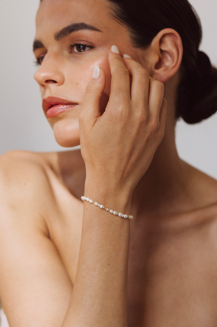 Yay Paris Grain Of Rice Bracelet - Cultured Pearls