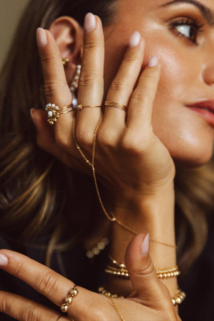 Yay Paris Hand Jewel Chain