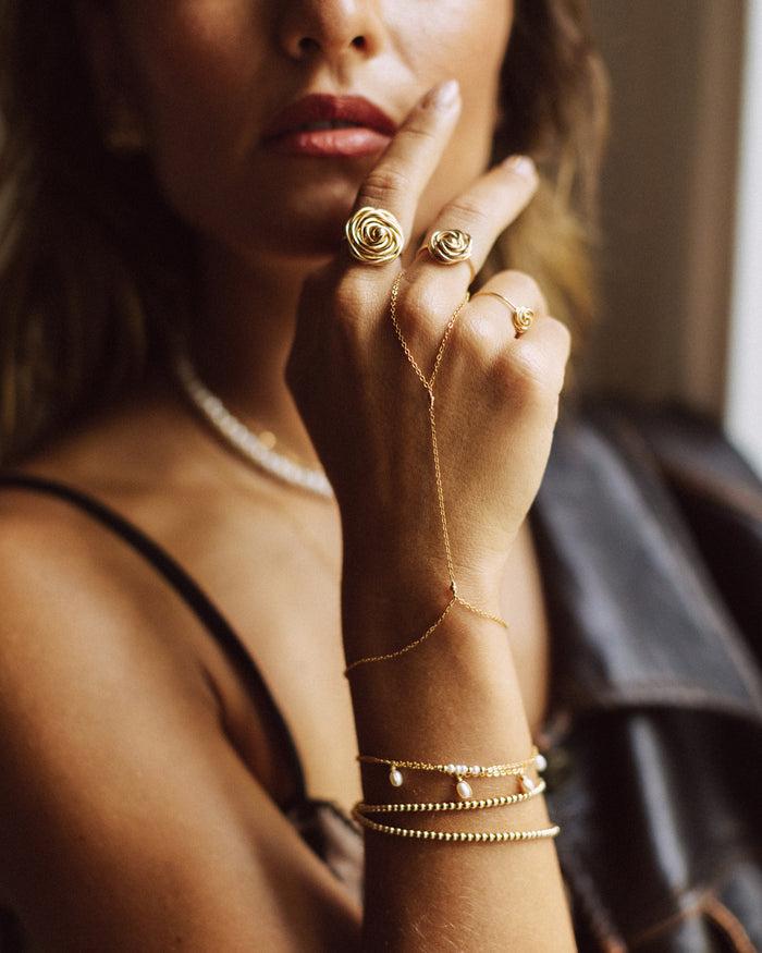Yay Paris Hand Jewel Chain
