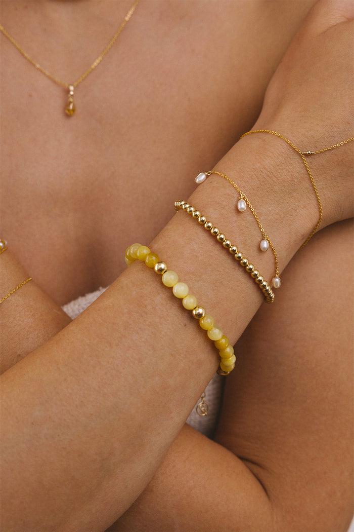 Yay Paris Lana Bracelet - Yellow Opal