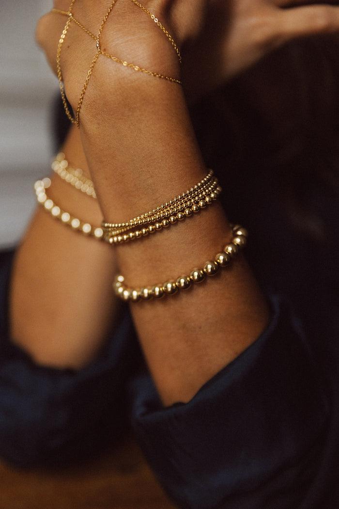 Yay Paris Lana Medium Pearl Bracelet - Gold