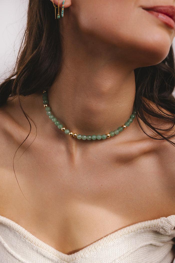 Yay Paris Lana Necklace - Aventurine