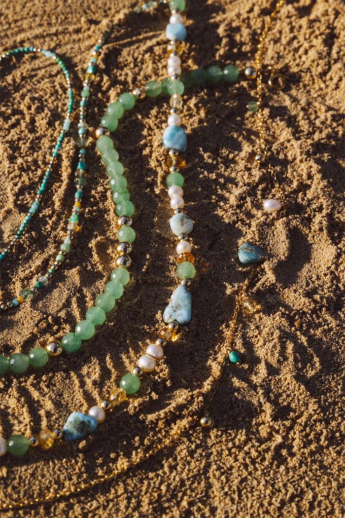 Yay Paris Lana Necklace - Aventurine