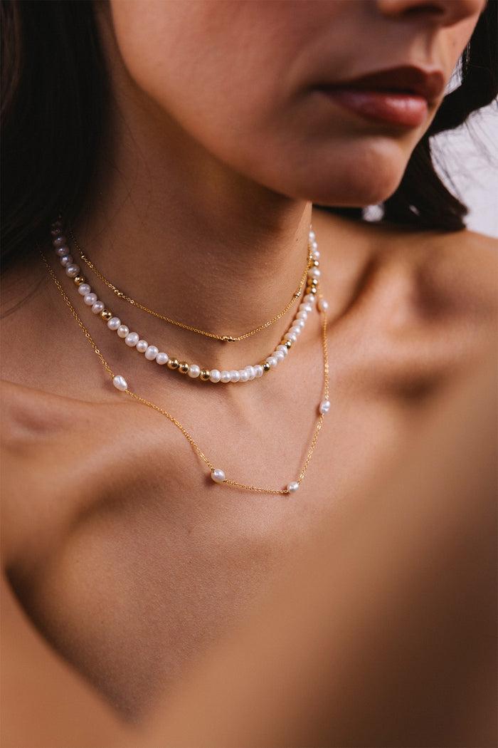 Yay Paris Lana Necklace - Cultured Pearl
