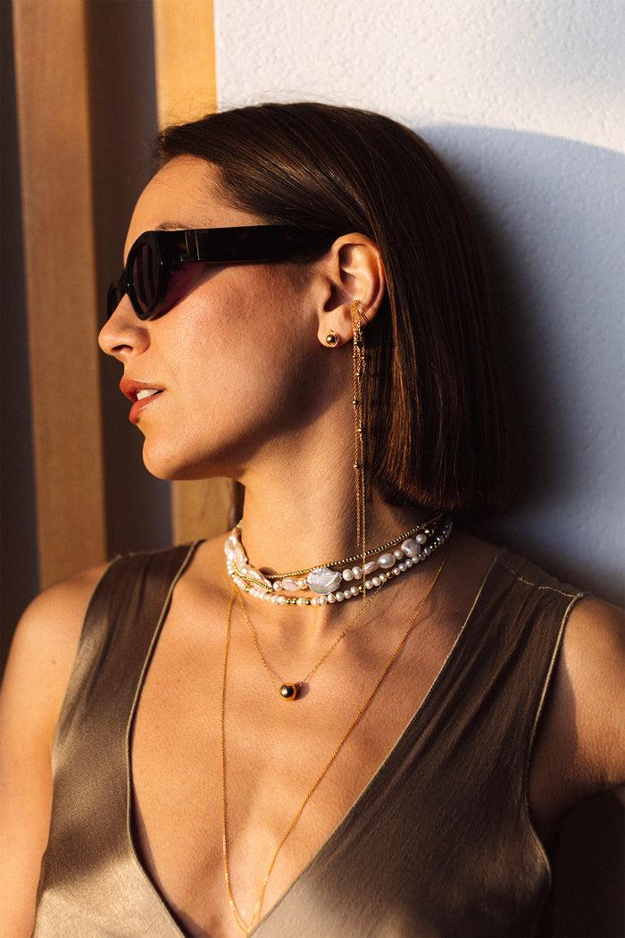 Yay Paris Lana Necklace - Cultured Pearl