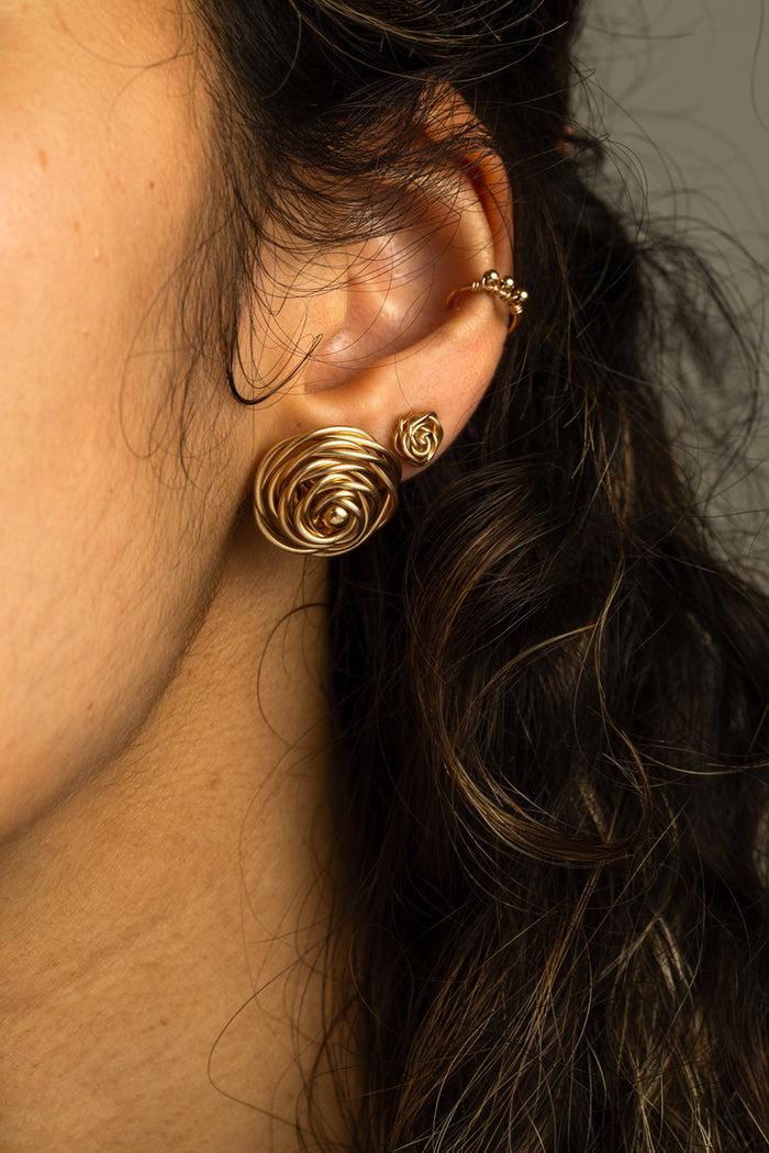 Yay Paris Large Rosa Chips - Gold