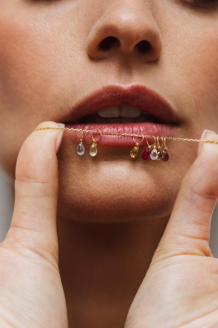 Yay Paris Mia Pendant - 750‰ Gold Ruby