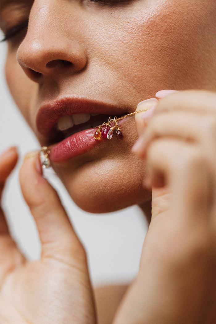 Yay Paris Mia Pendant - 750‰ Gold Ruby