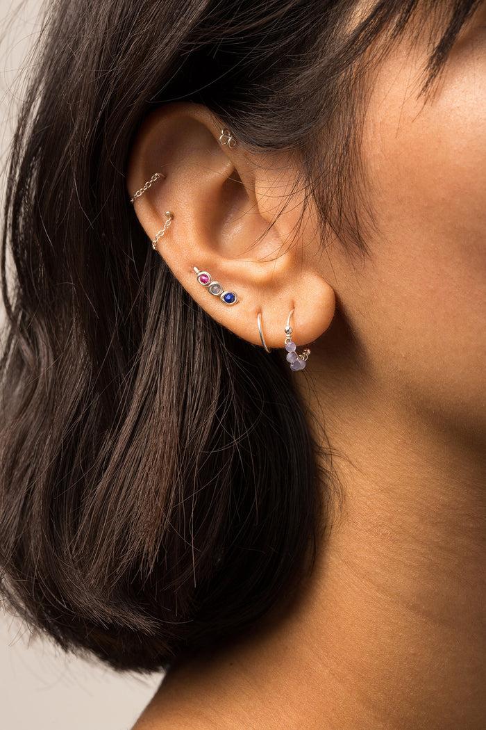 Yay Paris Mini Creoles Essential - Silver