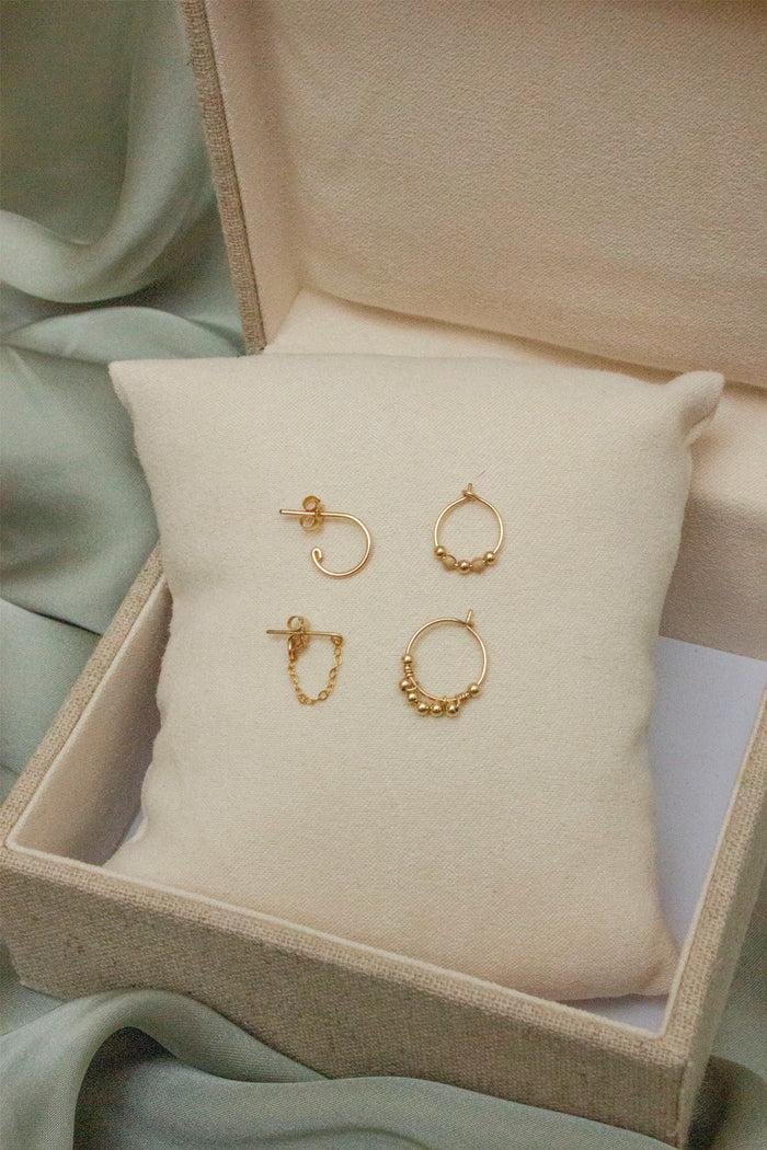 yay paris Mini hoop earrings box