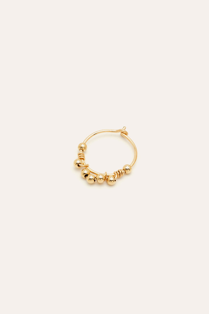 Yay Paris Mini Lace Hoop Earrings
