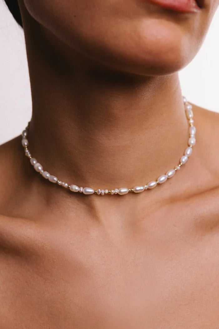 yay paris Necklace - Cultured pearls