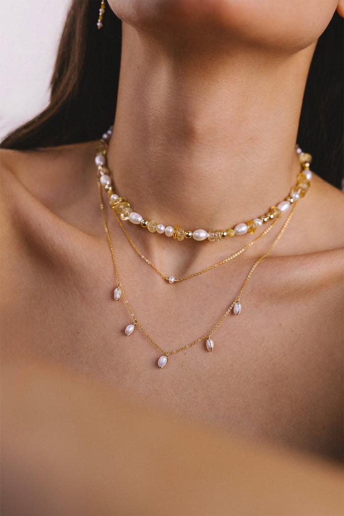 Yay Paris Nina Necklace - Limoncello