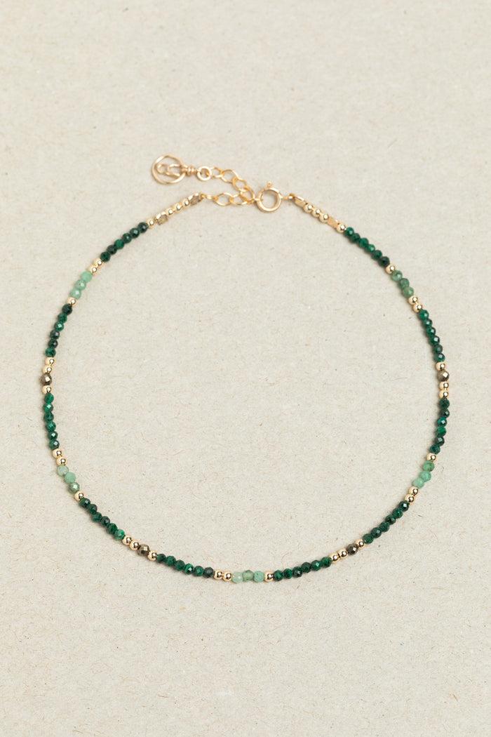 yay paris Queen Ankle Chain - Mint