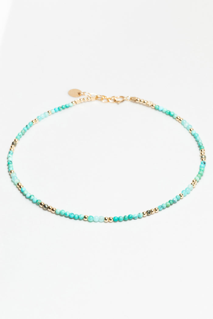 yay paris Queen Anklet - Blue Lagoon