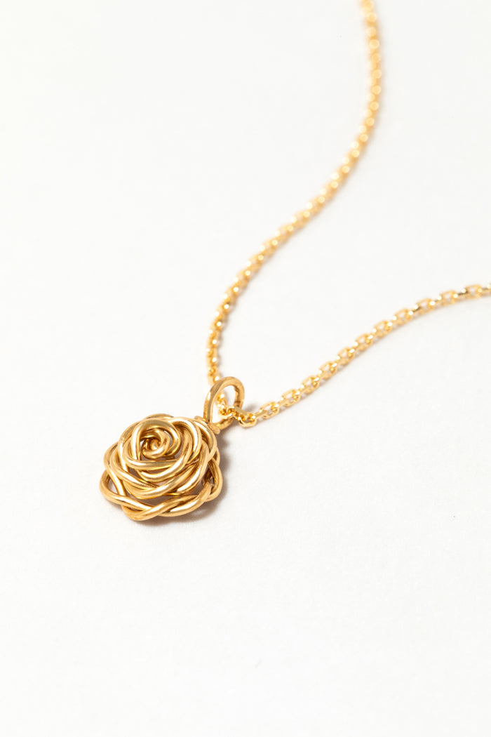 yay paris Rosa Necklace Box - 750‰ Gold