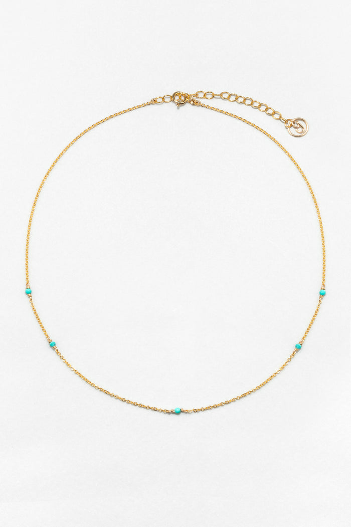 Yay Paris Satellite Bracelet-Necklace - Turquoise