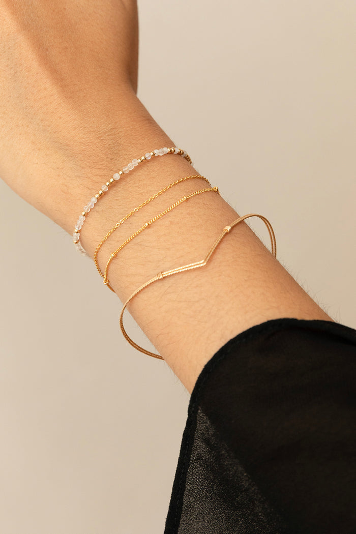 Yay Paris Satellite Double Chain Bracelet