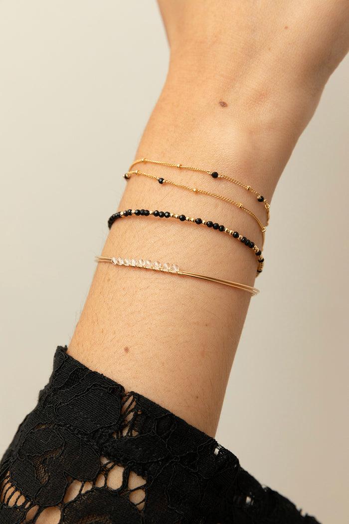 Yay Paris Satellite Necklace-Bracelet - Agate