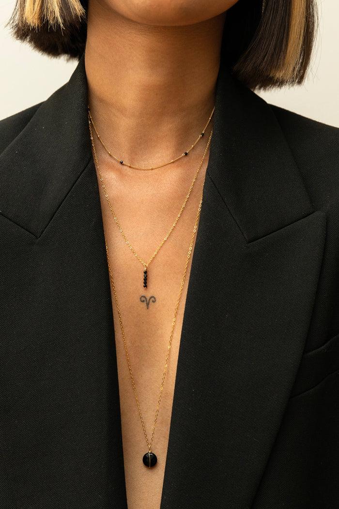 Yay Paris Satellite Necklace-Bracelet - Agate