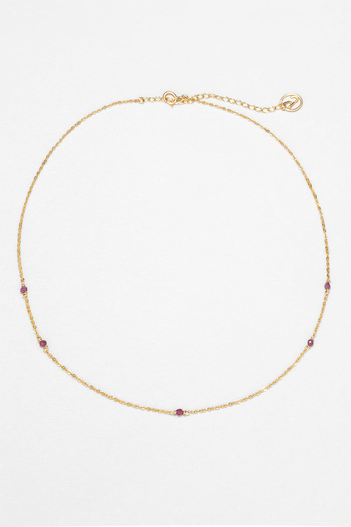 yay paris Satellite Necklace-Bracelet - Ruby