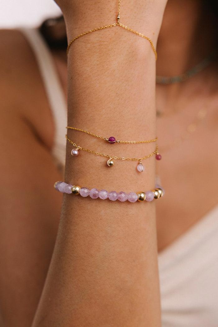 Yay Paris Stella Bracelet - Ruby
