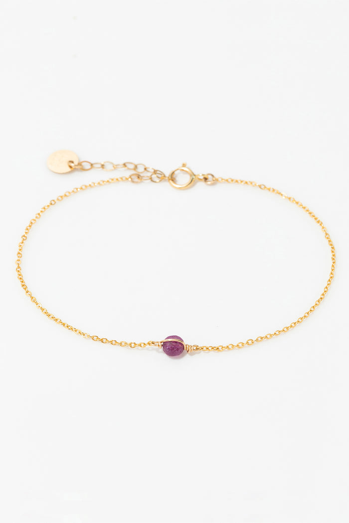 yay paris Stella Bracelet - Ruby