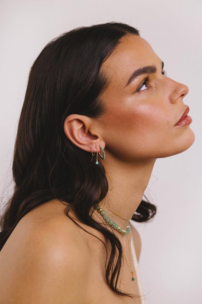 Yay Paris Stella Ear Cuff - Turquoise