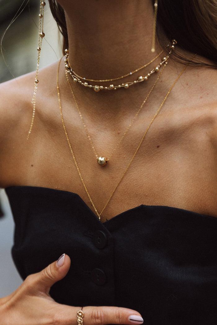 Yay Paris Stella Long Necklace - Gold