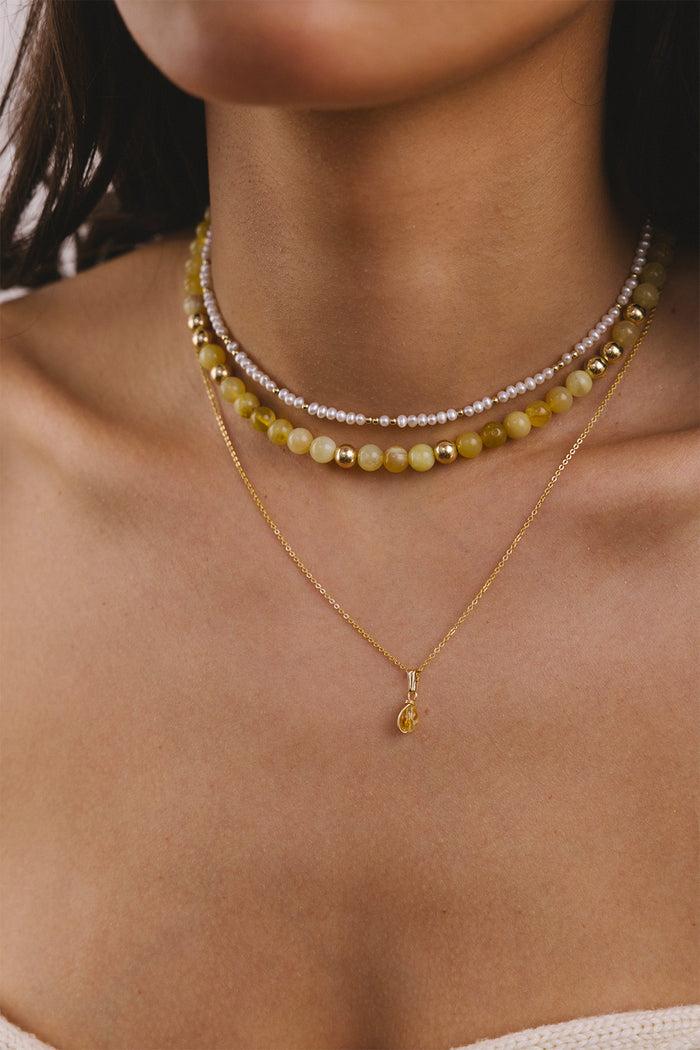 Yay Paris Stella Pendant - Citrine