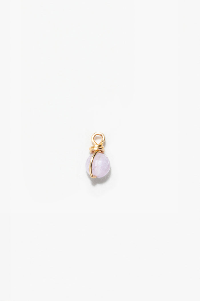yay paris Stella Pendant - Purple Jade