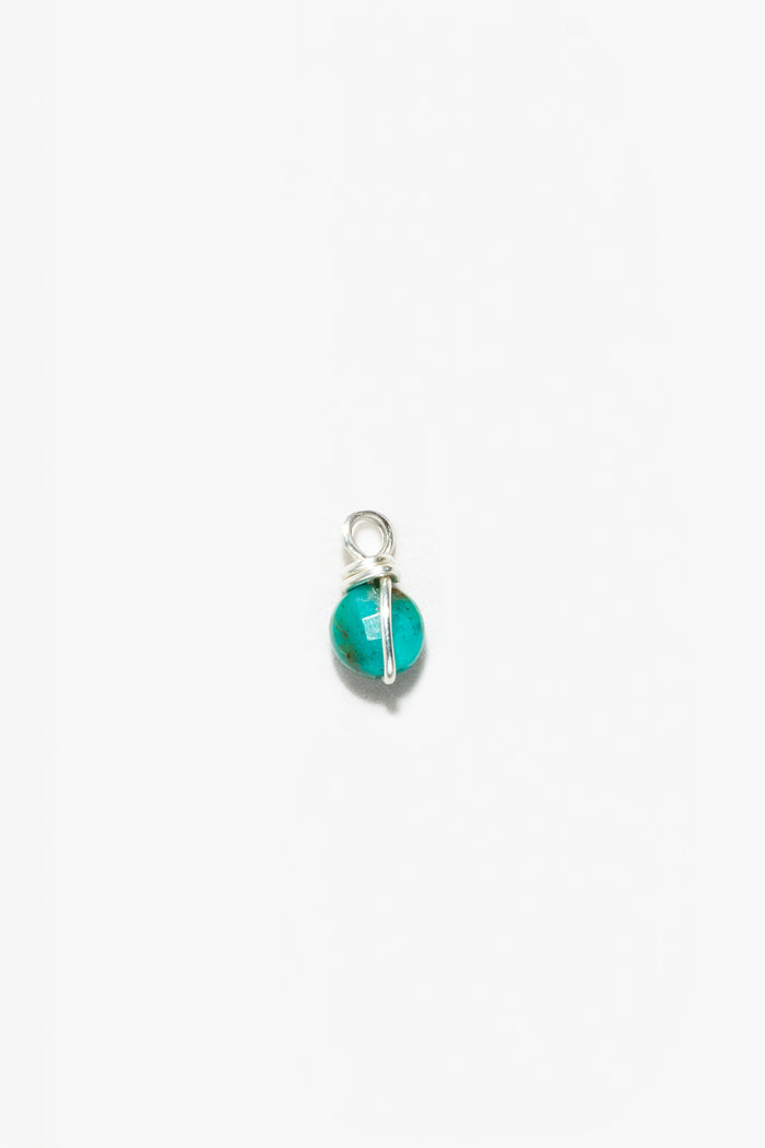 yay paris Stella Pendant - Turquoise Silver