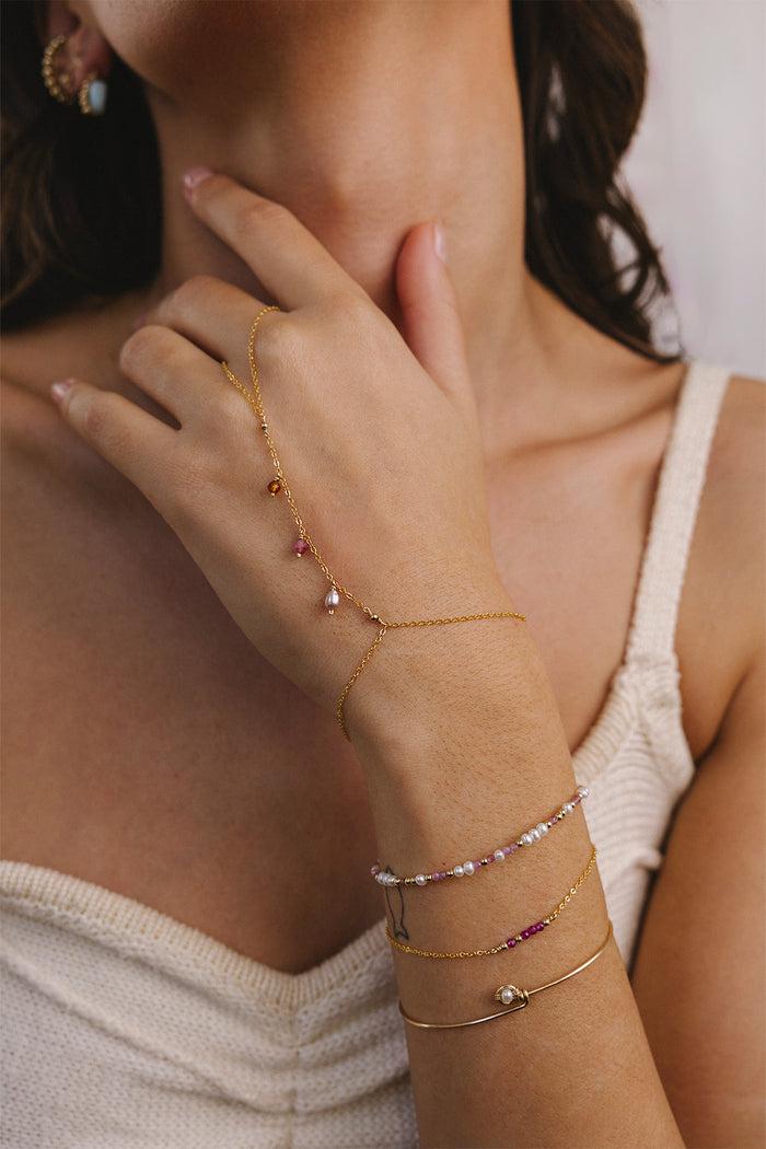 Yay Paris Théa Bracelet - Ruby