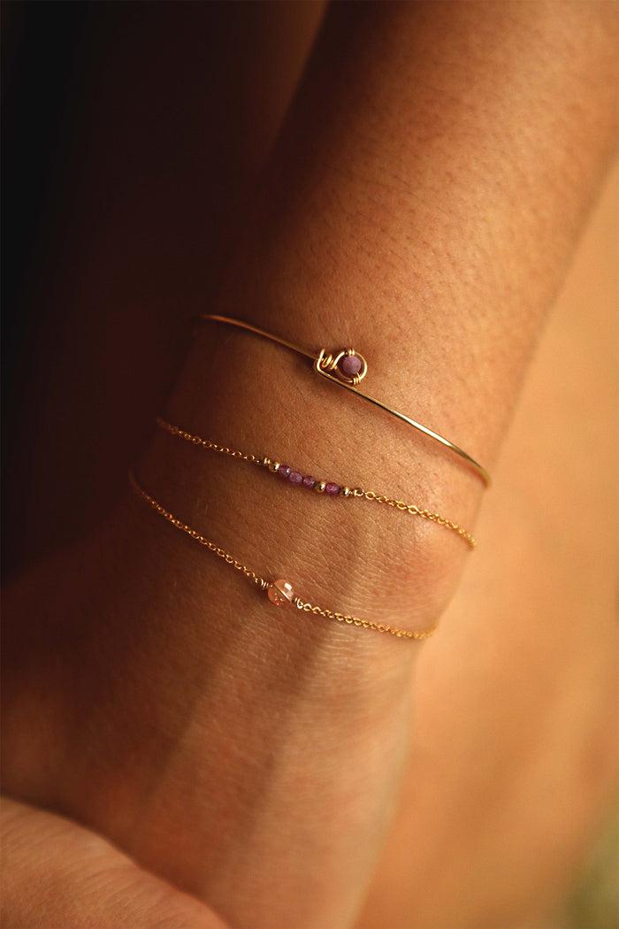 Yay Paris Théa Bracelet - Ruby