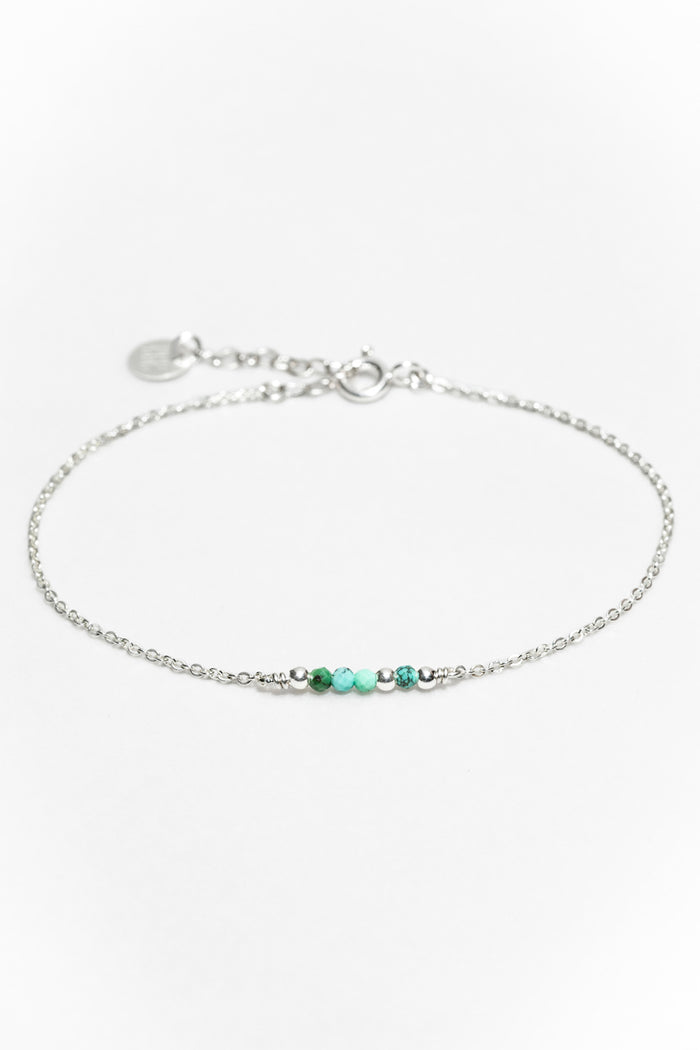 yay paris Théa Bracelet - Turquoise Silver