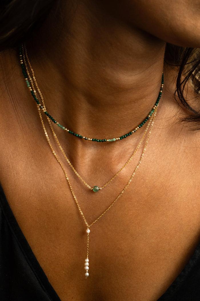 Yay Paris Théa Long Necklace - Cultured Pearl