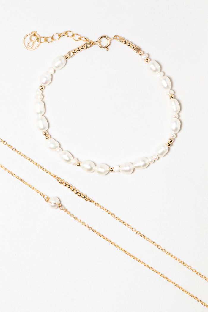 Yay Paris Trio Bracelet Box - Cultured Pearl