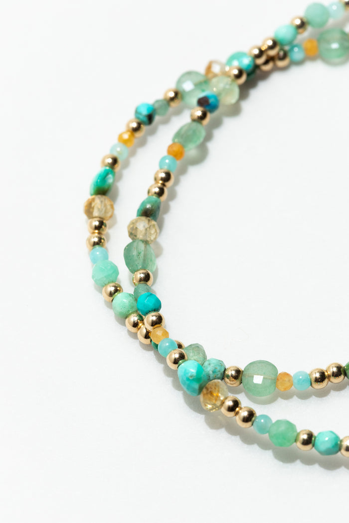 Yay Paris Venus Necklace - Blue Lagoon
