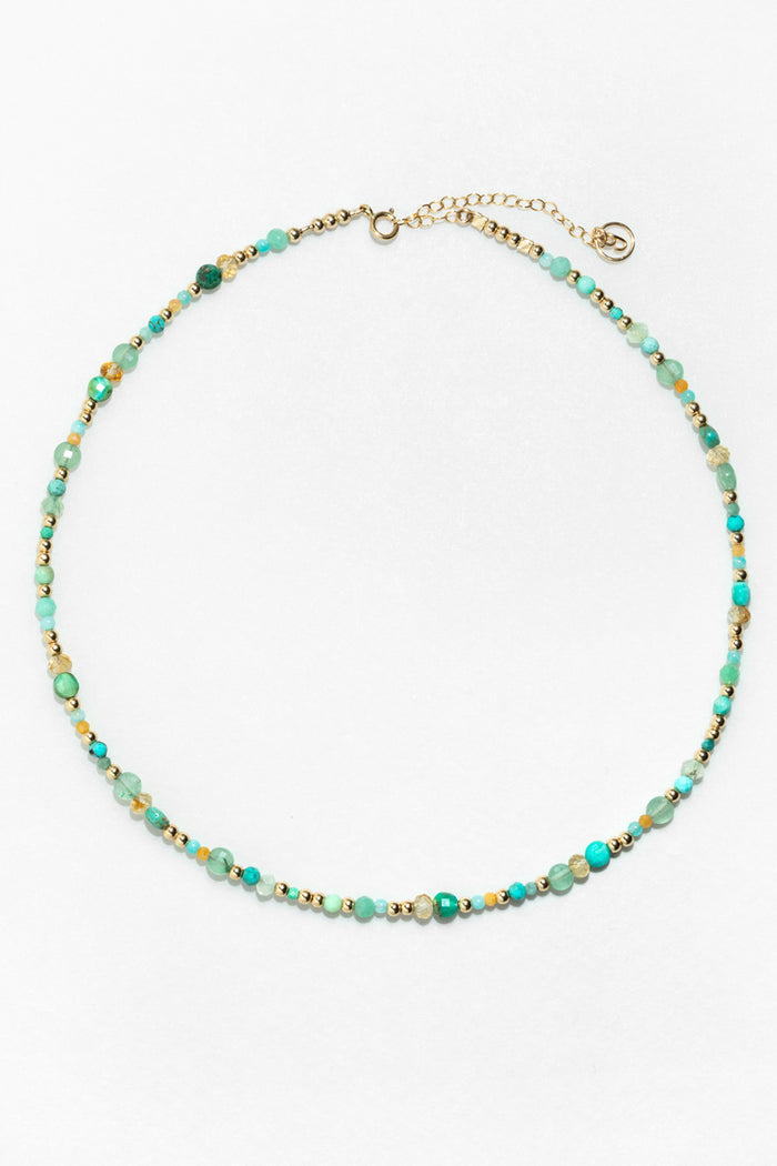 yay paris Venus Necklace - Blue Lagoon