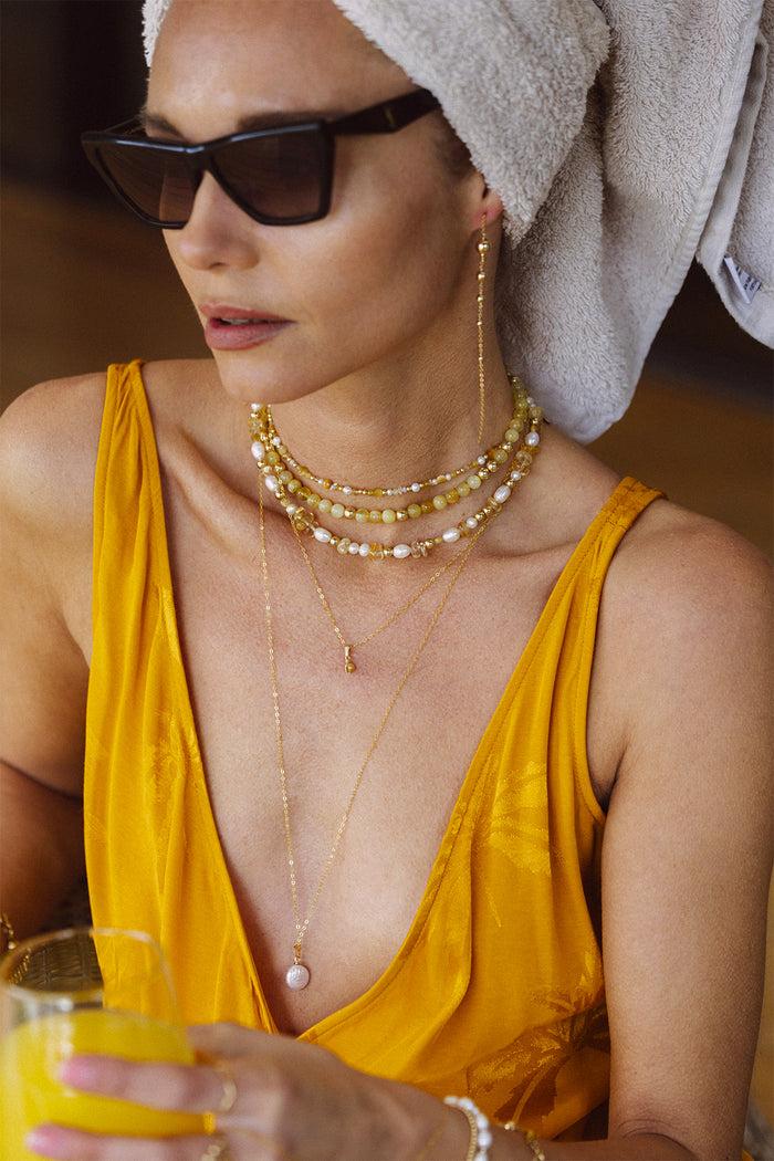 Yay Paris Venus Necklace - Limoncello