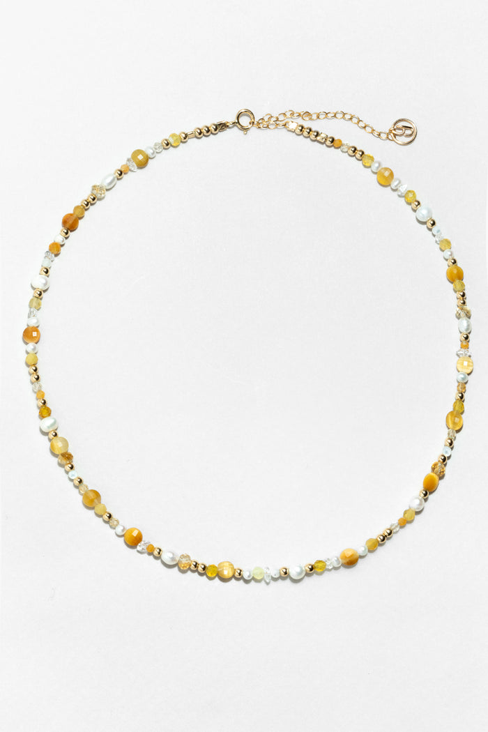 yay paris Venus Necklace - Limoncello