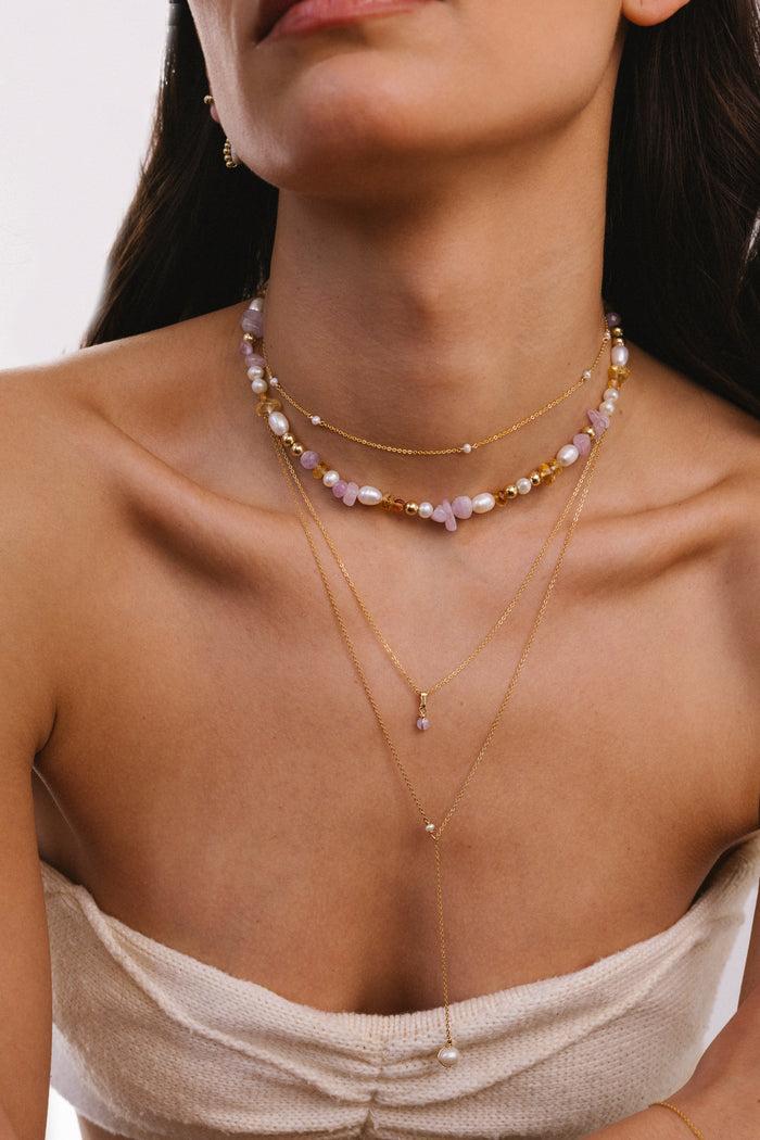 Yay Paris Vice Versa Necklace - Cultured Pearl