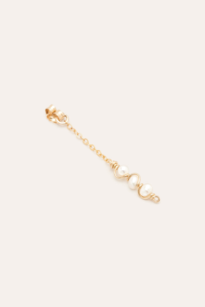 yay paris Wave Clasp - Cultured pearls
