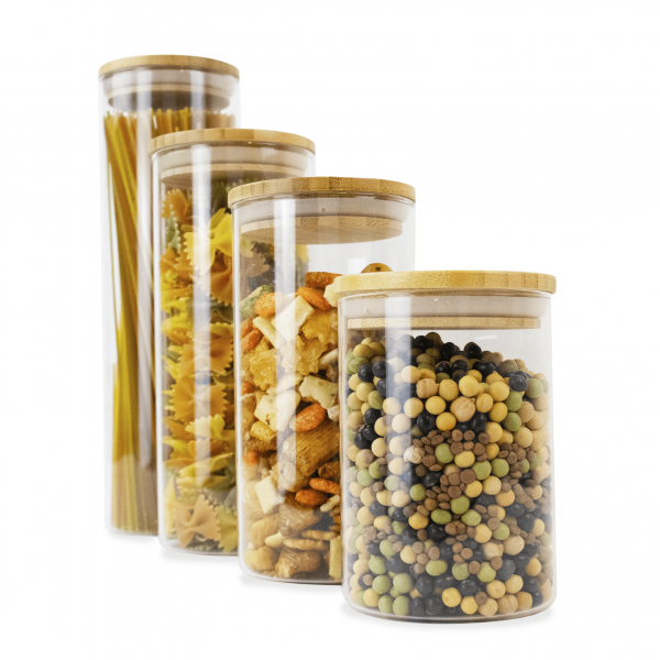 Yoko Design Bocal En Verre Fermeture Par Pression 600ml